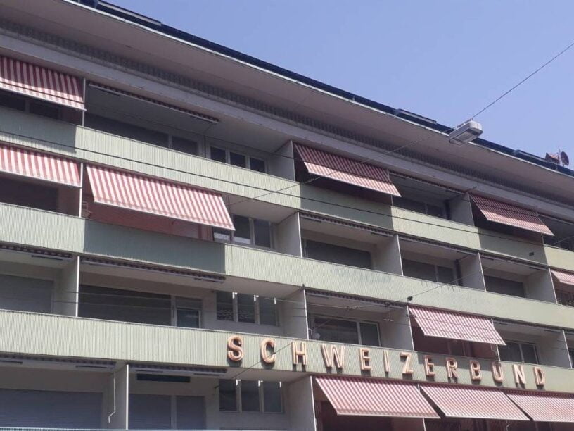 Auf diesn Balkonen wächst nur wenig.