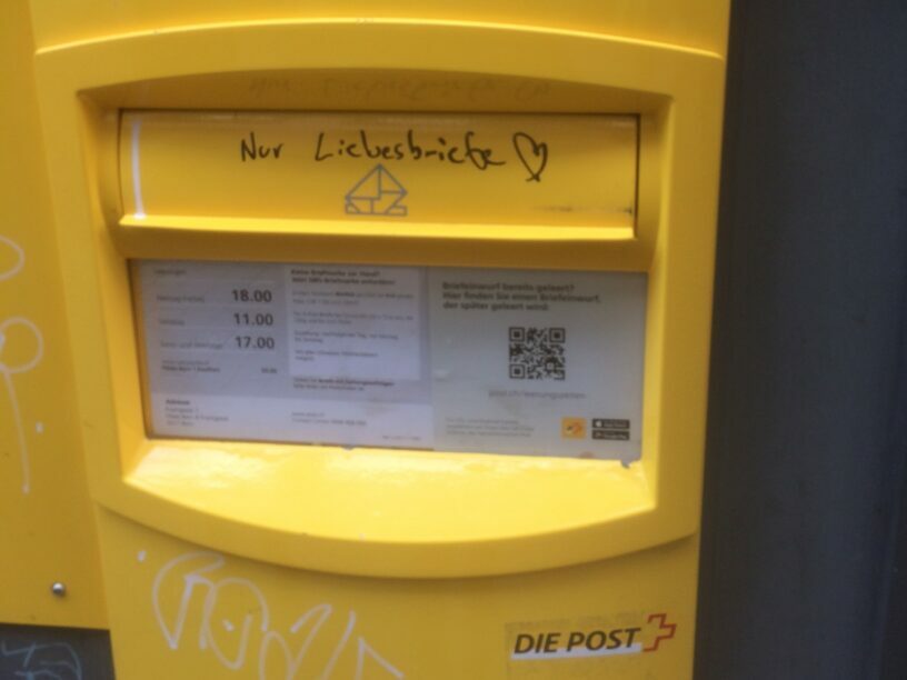 Briefkasten Nur Liebesbriefe Altstadtpost Kreuzgasse