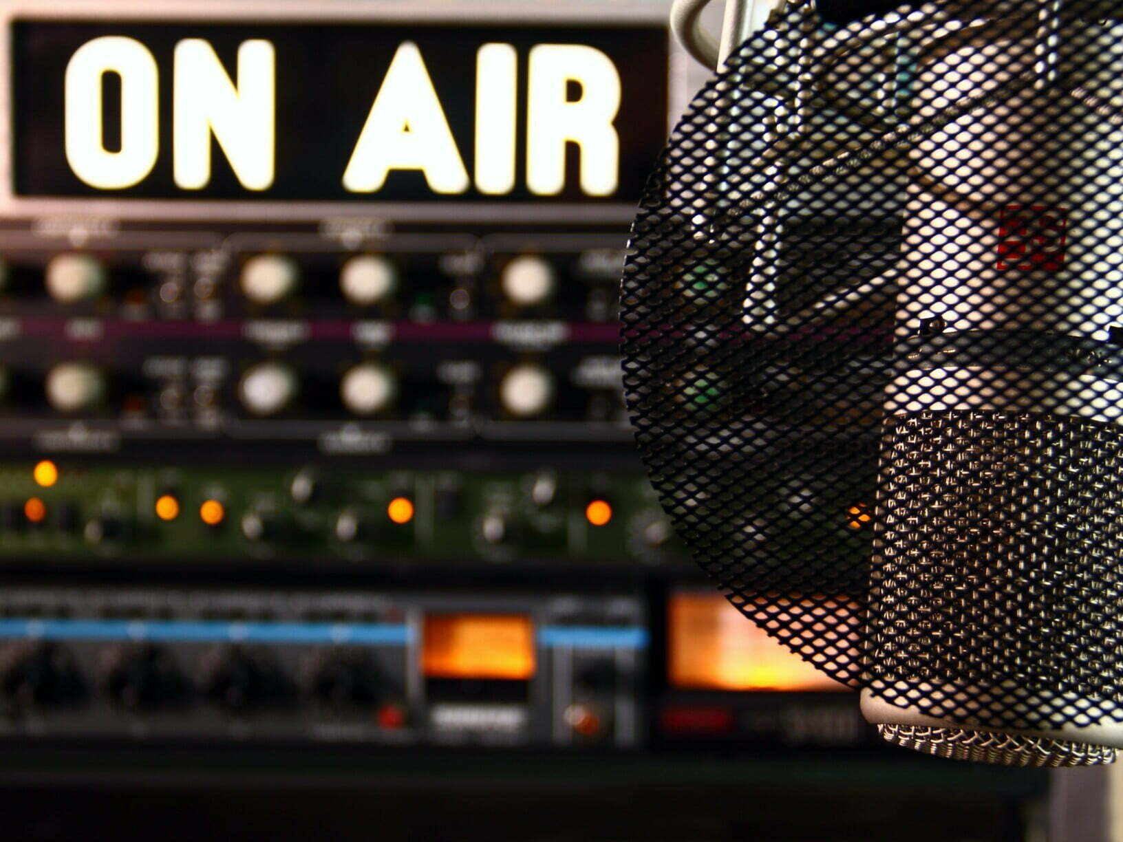 Radiostudio Mikrofon Medienpolitik Lokalradios